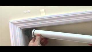 How to Install Economy Blackout Roller Shades  BlindsOnLinecom [upl. by Skell]