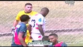 Torneo Clausura 2015 Ayacucho FC 20 Deportivo Municipal fecha 13 [upl. by Matt]