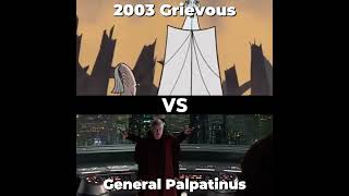 2003 Grievous versus Generals Grievous starwars macewindu darthrevan darthsidious [upl. by Haidadej]