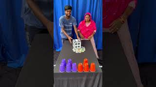 Lodo dice amp Cup challenge Mom amp Son game shorts [upl. by Eicrad]