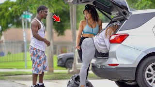 YOGA PANTS PRANK IN THE HOOD  Part 2 [upl. by Ferd496]