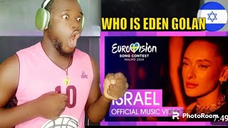 Eden Golan  Hurricane ISRAEL  EUROVISION 2024 Reaction [upl. by Nowujalo]