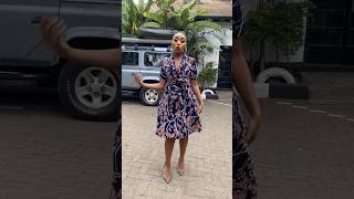 Stunning Mini wrap dress  Ankara Kitenge Mini Wrap ankara fashion kitenge viral [upl. by Drhcir]