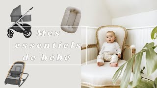 Mes essentiels de bébé allaitement dodo soins bébé sortie [upl. by Nebra155]