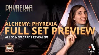 Alchemy Phyrexia Full Set Preview with Amazonian  MTGPhyrexia  MTG Arena [upl. by Fonda]