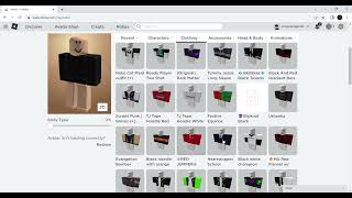 How to be all black avatar in roblox for free [upl. by Direj]