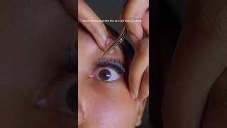 How to apply cluster lashes tutorial for beginners [upl. by Atsyrhc]