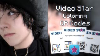 Video Star Coloring QR Codes 🧇 paid [upl. by Eissel]