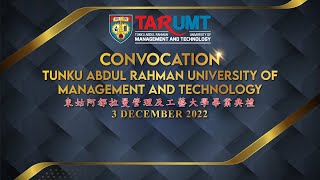 LIVE TAR UMT Convocation – 3 December 2022 [upl. by Curnin506]