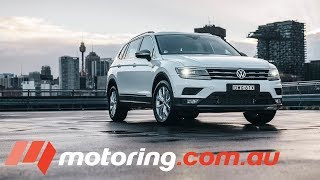 2018 Volkswagen Tiguan Allspace review  motoringcomau [upl. by Thais286]