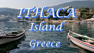 Ithaca Greece  Full Island Tour  Travel on Car Ferry [upl. by Siger]