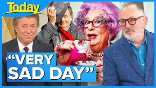 Barry Humphries former manager of 21 years shares their special moments  Today Show Australia [upl. by Clere]