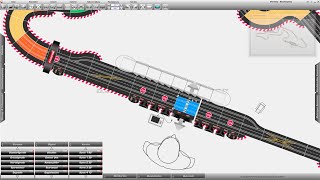 Carrera Digital 124 Teil 18 quotAutorennbahnplaner und C3D im Testquot [upl. by Estella]