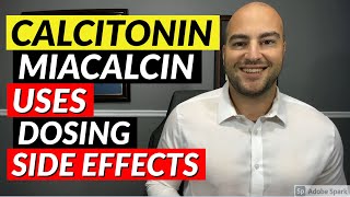 Calcitonin Miacalcin  Pharmacist Review  Uses Dosing Side Effects [upl. by Asit]