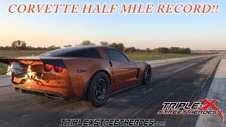 205MPH CORVETTE SHATTERING RECORDS [upl. by Neve]