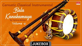 Carnatic Classical Instrumental  Bala Kanakamaya Top 10  Nadaswaram By Various Artists  Vol  2 [upl. by Pasco975]