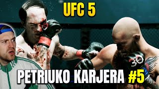 Petriuko UFC Karjera 5 [upl. by Pufahl584]