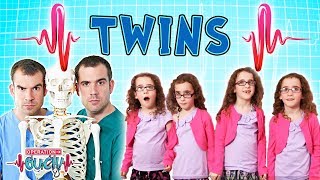 Twins amp Quadruplets  Biology for Kids  Science for kids  Experiments for kids  Operation Ouch [upl. by Atiuqet]