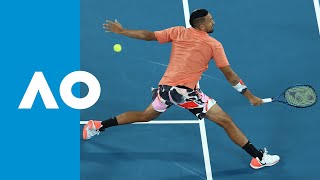 Nick Kyrgios best shots  Australian Open 2020 [upl. by Seiden]