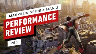 Marvels SpiderMan 2 PS5 Performance Review [upl. by Iddet]