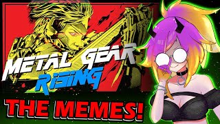 MAXIMUM MEMES  An Incorrect Summary of Metal Gear Rising  Part 1 Reaction [upl. by Henrik]