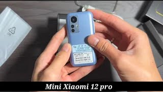 Mini Xiaomi 12 pro quick unboxing  Soyes d18 mini smartphone [upl. by Leonardi]