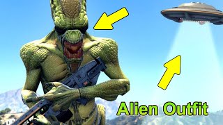 ALIEN Alien Outfit abspeichern ALLE 10 Filmrequisiten von SOLOMON Save the ALIEN GTA Deutsch NHW [upl. by Sturdivant]