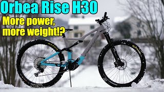 My first week with the Orbea Rise H30  more weight more power [upl. by Engel]