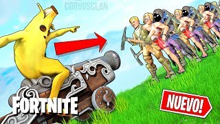 SI ESQUIVAS LOS CAÑONES GANAS  NUEVO MODO MINIJUEGO  FORTNITE MODO CREATIVO [upl. by Maccarthy763]