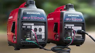 How to Parallel Honda EU2200i Inverter Generators [upl. by Ydnir]