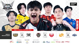 🔴 LIVE  MPL ID S14  Regular Season Hari 3 Minggu 9  Bahasa Indonesia [upl. by Odradlig]