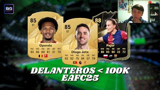 TOP 10 MEJORES DELANTEROS POR MENOS DE 100K EN EAFC25 [upl. by Arev]