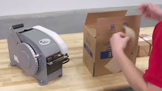 How to Set Up the Heater on the Better Pack Manual 333 Plus Tape Dispenser [upl. by Tiffany]