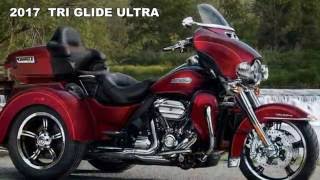 New 2017 HarleyDavidson Tri Glide Ultra  Starting at 34339 [upl. by Anerres]