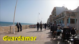 Guardamar del Segura Costa Blanca Spain Wednesday Afternoon Promenade amp Beach Walking Tour 🇪🇸 [upl. by Rehtnug]