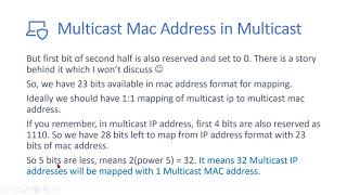 Multicast IP Addressing [upl. by Bailie292]