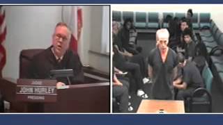 Judge Hurley in Broward Bond Court with David Hall [upl. by Oidivo]