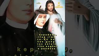 Santa Faustina Kowalska Rasul Kerahiman Ilahi  VeronicaNeli1069 fypシ゚viral [upl. by Egide379]