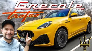 Maserati Grecale Trofeo расови ли са неговите 530 коня [upl. by Fronnia]