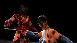 Mortal Kombat Komplete Edition 2011 Ladder  Episode 21 Kitana justice [upl. by Fanchon581]