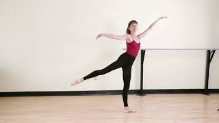 Ballet Combination Eleven  Albany Dance amp Fitness [upl. by Ecinahs524]