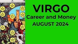 Virgo An Exceptional Offer That Open To New Life 💰 August 2024 CAREER amp MONEY Tarot Reading [upl. by Ylrebma]