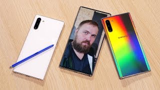 Первый взгляд на Samsung Galaxy Note 10 и Note 10 [upl. by Aenej]