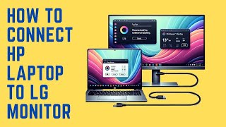 How To Connect HP Laptop To LG Monitor  With Easy Ways [upl. by Dorwin]