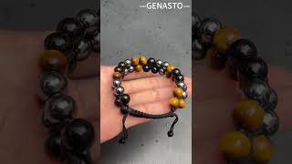 Good Luck Triple Protection Braceletbracelet handmade jewelry diybeads diycraftsshort diy [upl. by Mitchiner]