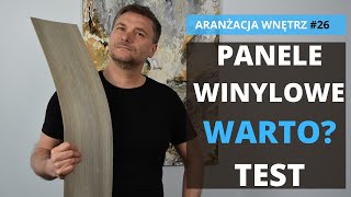 Panele Winylowe czy warto Wady i zalety paneli winylowych Test paneli winylowych [upl. by Keely]