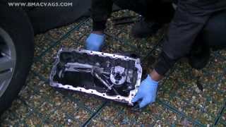 How to Remove a Oil Sump Pan amp Clean Oil Pick Up Strainer [upl. by Kavanaugh549]