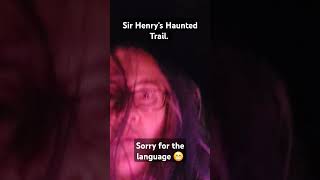 We were treated to a preview of SirHenrysHauntedTrail floridahaunts horror hauntedtrails [upl. by Nidya]