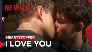 Nick amp Charlie’s I Love You  Heartstopper  Netflix Philippines [upl. by Aneerak79]