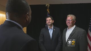 House Speaker Paul Ryan Attends Campaign Luncheon For Congressman Randy Hultgren [upl. by Silliw]